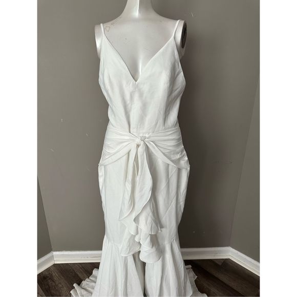 PATBO BO RUFFLE MAXI DRESS - Picture 5 of 8